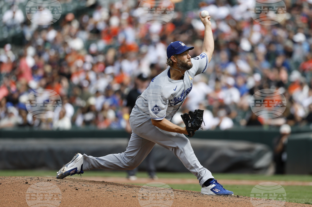 Dodgers Orioles Baseball