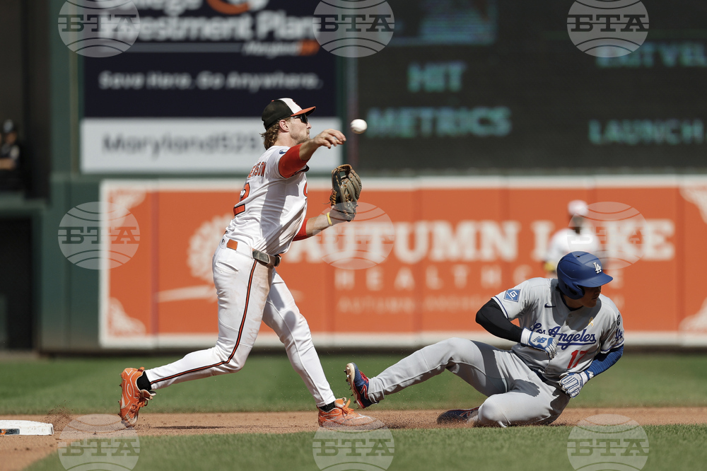 Dodgers Orioles Baseball