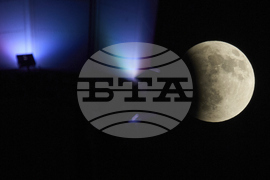 APTOPIX Iraq Lunar Eclipse