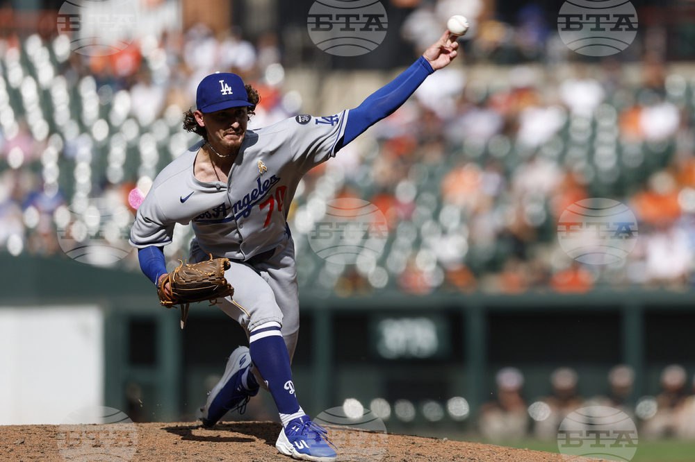 Dodgers Orioles Baseball