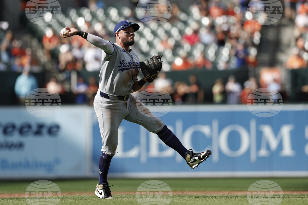 Dodgers Orioles Baseball