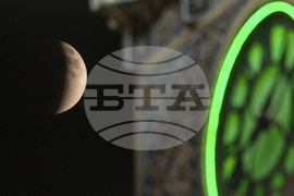 APTOPIX Iraq Lunar Eclipse