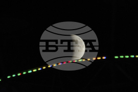 APTOPIX Iraq Lunar Eclipse