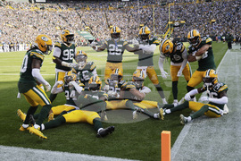 Lions Packers Football
