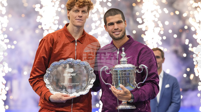 Яник Синер и Карлос Алкарас ще участват в демонстративен мач в Република Корея през януари