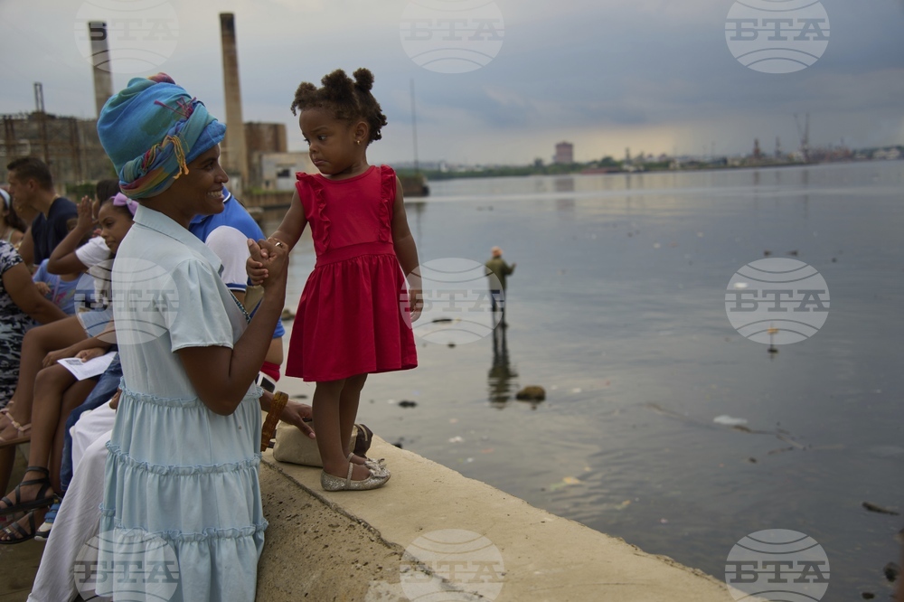 APTOPIX Cuba Virgin of Regla