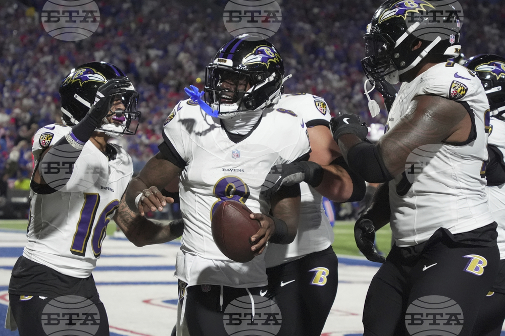 APTOPIX Ravens Bills Football