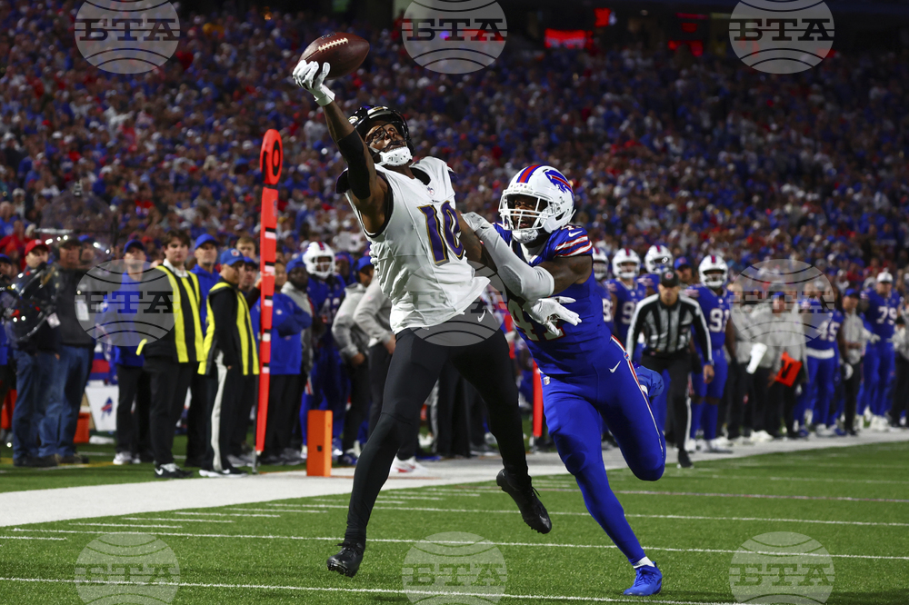 APTOPIX Ravens Bills Football