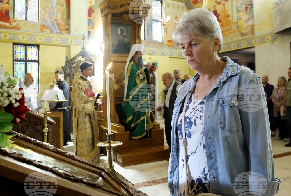 Столичен храм „Рождество Богородично“ - патриарх Даниил - литургия