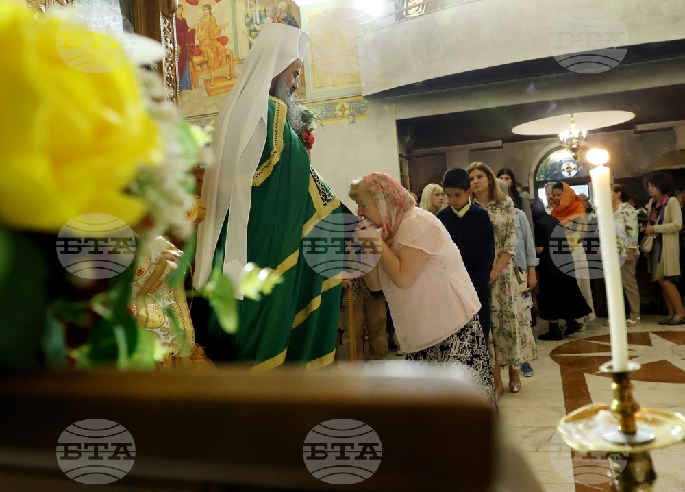 Столичен храм „Рождество Богородично“ - патриарх Даниил - литургия