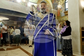 Столичен храм „Рождество Богородично“ - патриарх Даниил - литургия