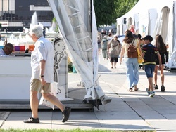 Алея на книгата- официално откриване