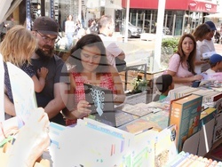 Алея на книгата - официално откриване