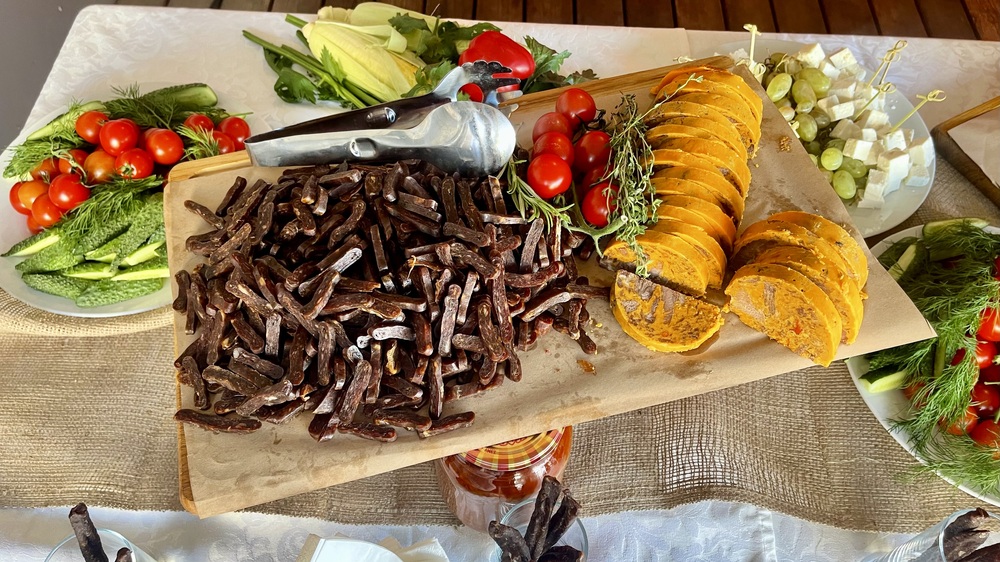 Bulgarian Dishes and Wine Presented at International festival OKO in Kiyv