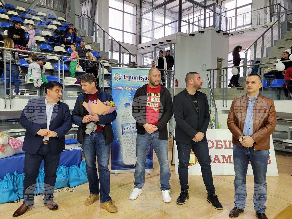 Самоков - награждаване - художествена гимнастика