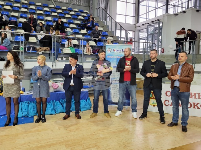 Самоков - награждаване - художествена гимнастика