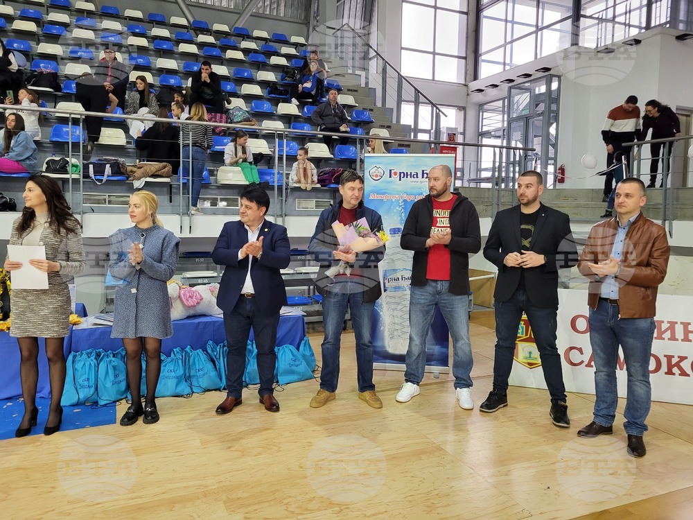 Самоков - награждаване - художествена гимнастика