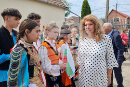 Румъния - Стар Бешено - Илияна Йотова - визита