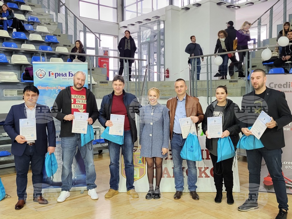 Самоков - награждаване - художествена гимнастика