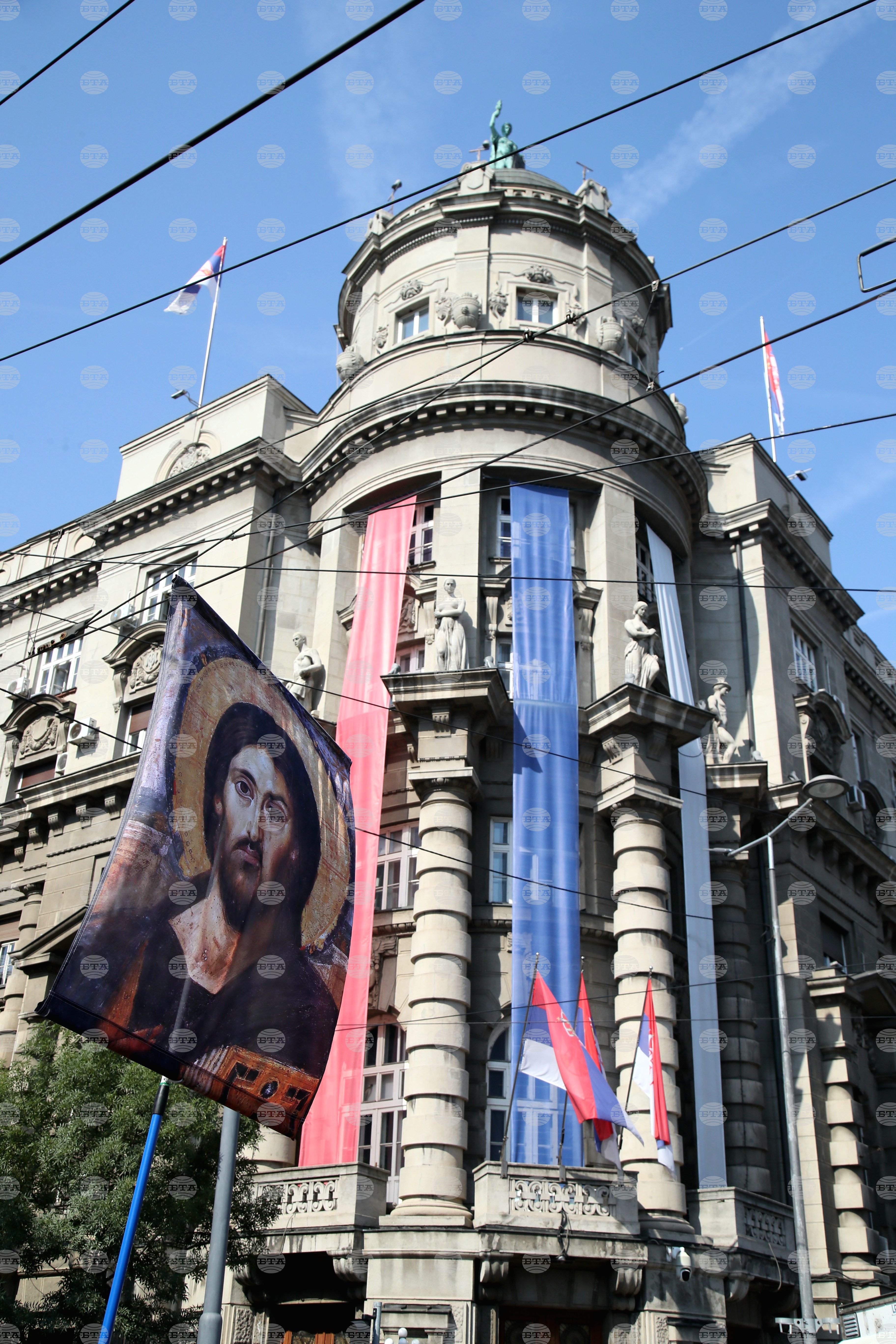 Сърбия - протест - полицейско насилие