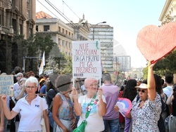 Сърбия - протест - полицейско насилие