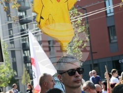 Сърбия - протест - полицейско насилие