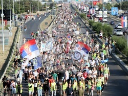 Сърбия - протест - полицейско насилие