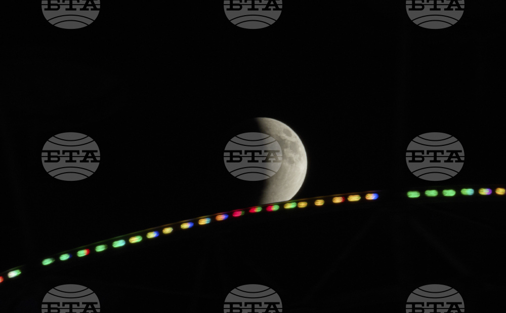 APTOPIX Iraq Lunar Eclipse