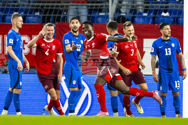 Switzerland Slovenia WCup Soccer