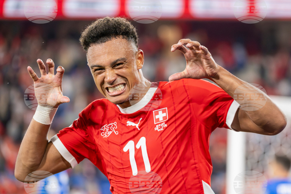 Switzerland Slovenia WCup Soccer