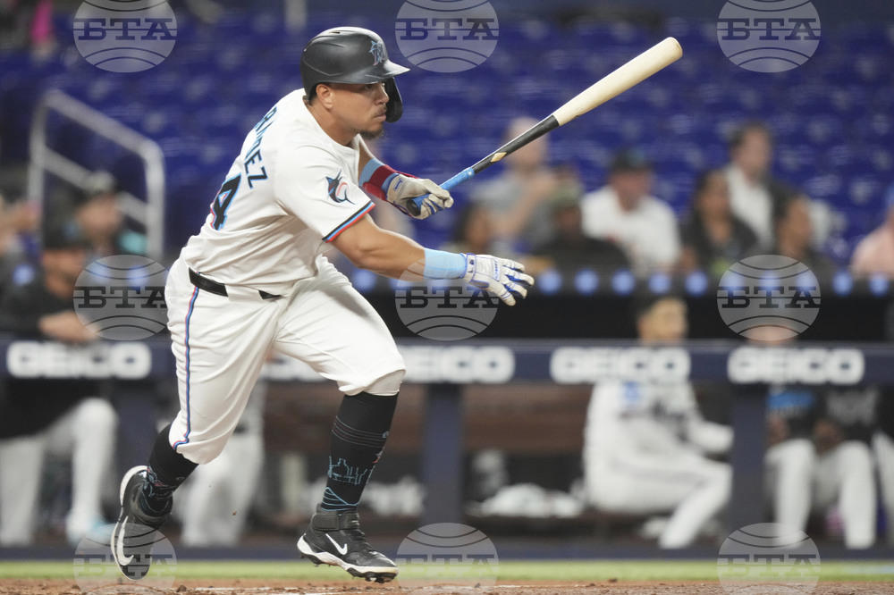 Nationals Marlins Baseball