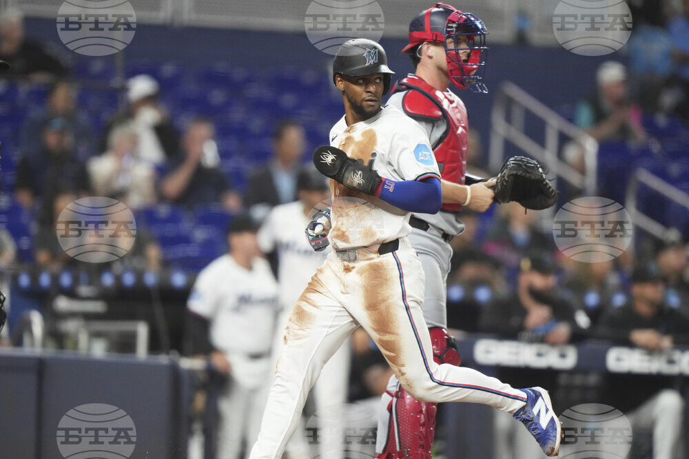Nationals Marlins Baseball