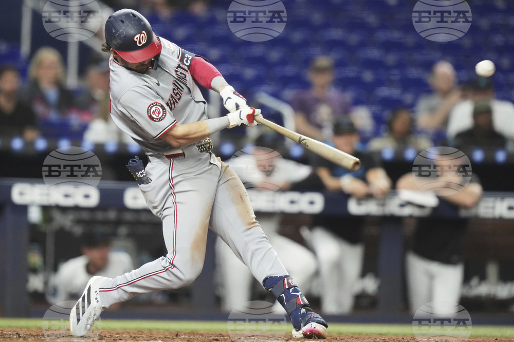 Nationals Marlins Baseball