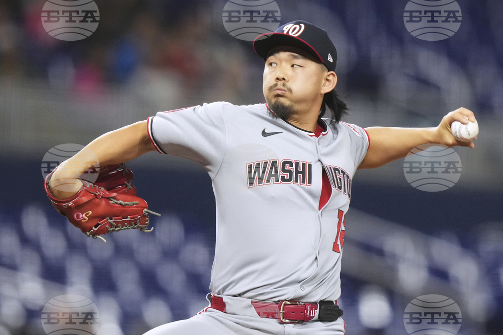 Nationals Marlins Baseball