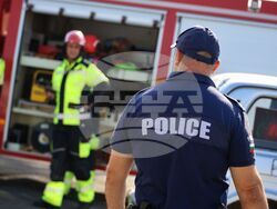 Бургас - учение "Аспарух" 2025 - аварийно - спасителна операция