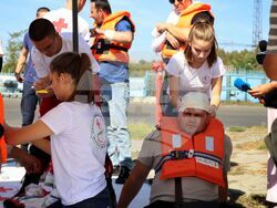 Бургас - учение "Аспарух" 2025 - аварийно - спасителна операция