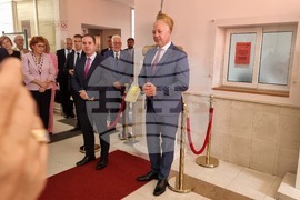Черна гора - Подгорица - Росен Желязков - бюст-паметник - откриване