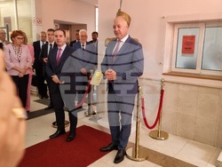 Черна гора - Подгорица - Росен Желязков - бюст-паметник - откриване