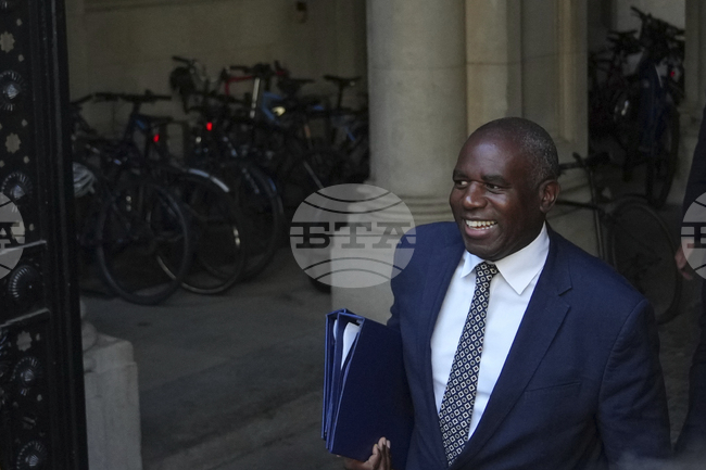 Вицепремиерът на Великобритания Дейвид Лами пристигна в Украйна