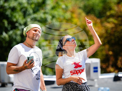 Стенописи в Студентски град припомнят оригиналния замисъл образованието и културата да имат водещо място в квартала. Снимка: Борислав Урумов