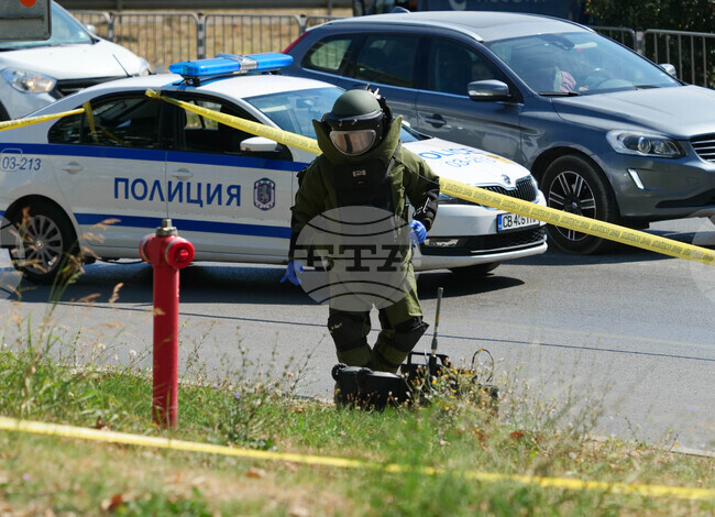 Варна - изоставен куфар - полиция