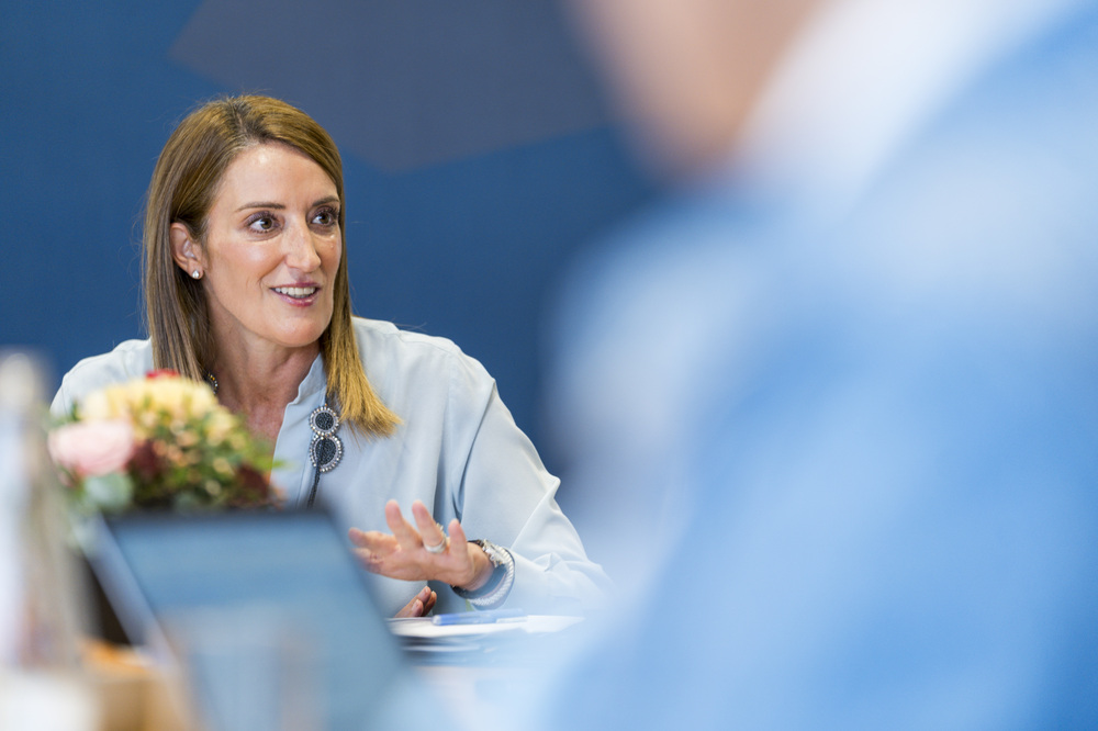 Serbia Must Treat European Parliament with Respect, EP President Metsola Says