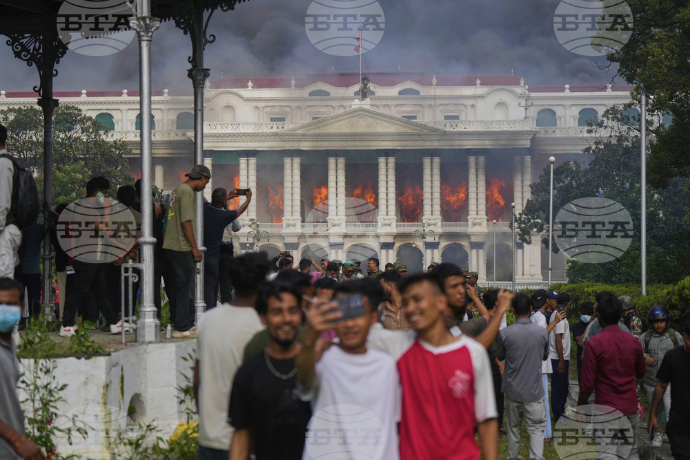 APTOPIX Nepal Protest