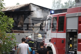 Пожар - автосервиз