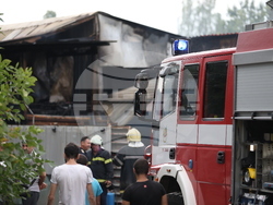 Пожар - автосервиз