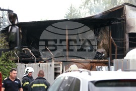 Пожар - автосервиз