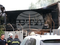 Пожар - автосервиз