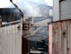 Пожар - автосервиз