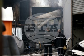 Пожар - автосервиз