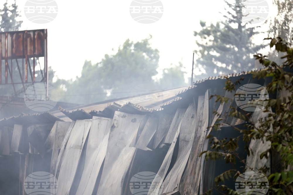 Пожар - автосервиз